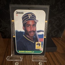1987 Donruss Barry Bonds Rookie #361 Pittsburgh Pirates Baseball Card. rookie card picture
