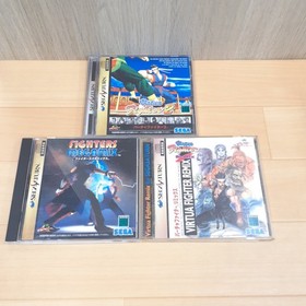 Sega Saturn Japanese Console bundle with 6 Games & 1 Controller tested working