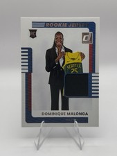 Dominique Malonga Rookie Patch - 2025 Donruss WNBA #11 (RC, MEM)