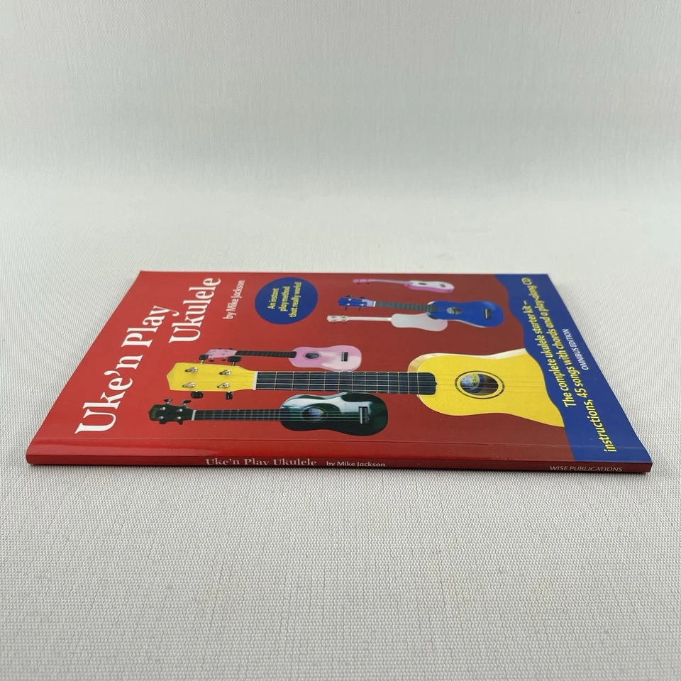 Uke'n Play Ukulele by Mike Jackson Paperback Book with CD How to Play Songbook - Image 4 of 4