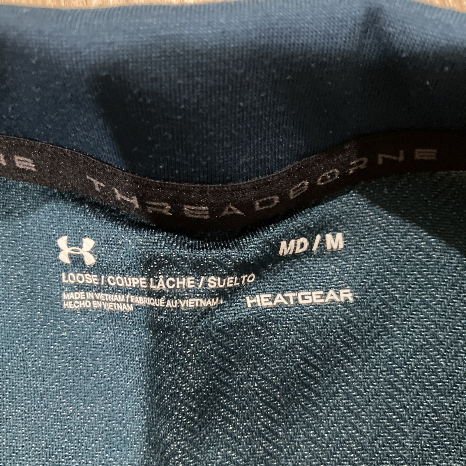 Under Armour Threadborne Pullover M Blue - image 6