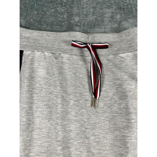 Tommy Hilfiger Sweatrock Damen grau gestreift XS rot weiß blau Borte - Bild 4 von 9