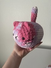 Crochet Loaf Kitty Cat Handmade