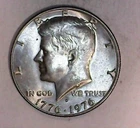 1776-1976 D Kennedy Bicentennial Half Dollar -filled Mint Mark