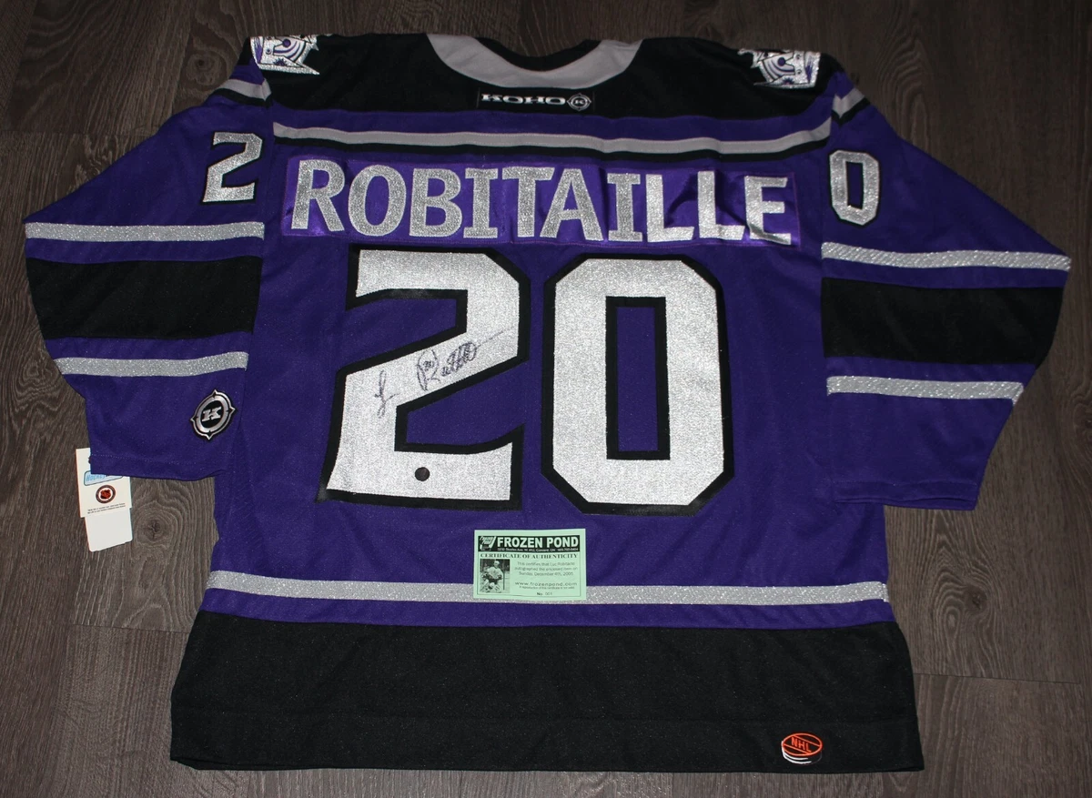 Luc Robitaille Autographed Los Angeles Kings Replica Jersey