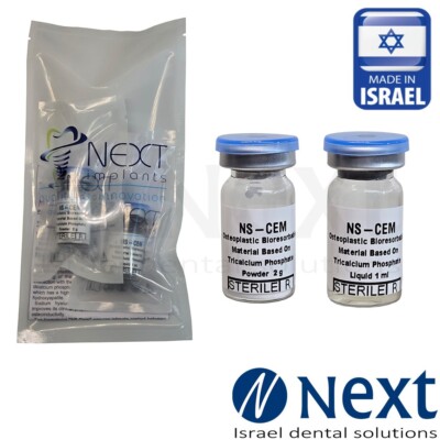Dental NS-Cem Osteoplastic bloresorbable Material Based on Tricalcium Phosphate