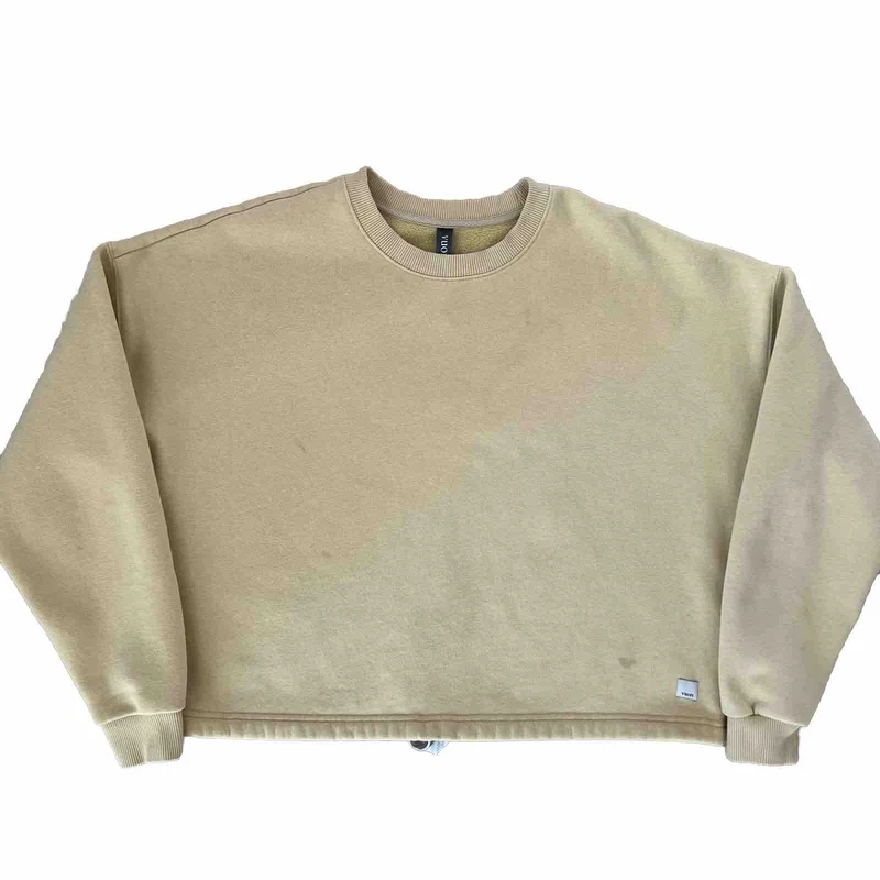 vuori restore oversized crew athleisure workout sweatshirt