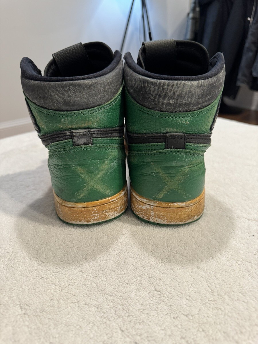 Air Jordan 1 Retro High Pine Green Aged Distressed Men