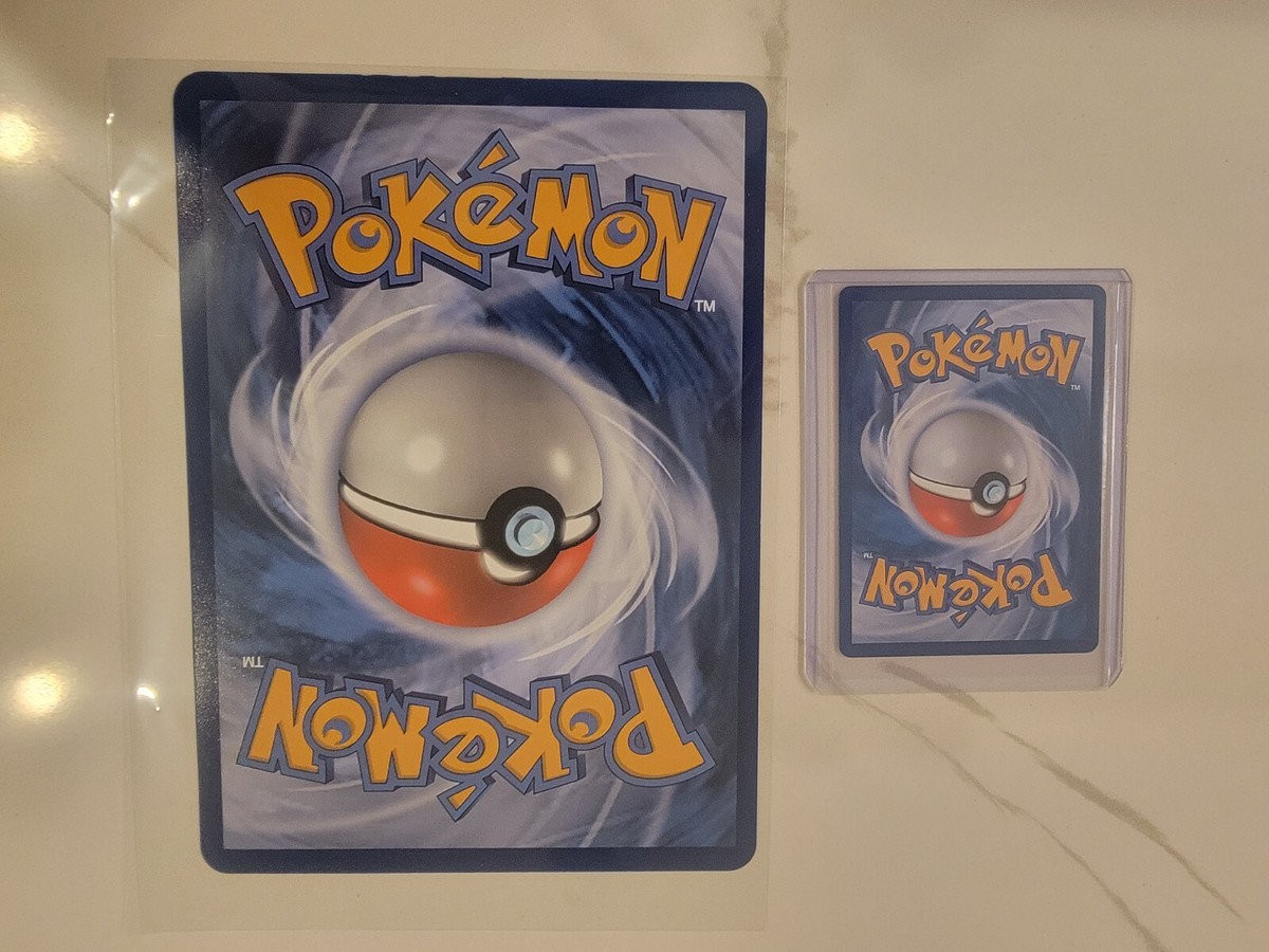 NM! JUMBO Pikachu 58/102 NM Celebrations Partner Oversized