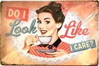 TIN SIGN 8x12 Funny mom wife daughter she shed girl cave care sarcasm office B4
