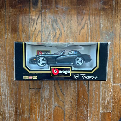 AT870 BURAGO DIAMOND 1/18 Voiture Dodge Viper Rt/10 1992 Rouge Ref 3025
