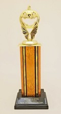HALLOWEEN PUMPKIN JACK O LANTERN 12.5" MEDIUM TROPHY - FREE ENGRAVING