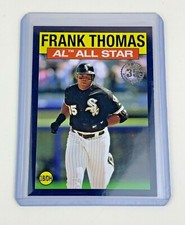 2021 Topps Series 2 Frank Thomas 1986 All Star Insert Blue Parallel 86AS-9