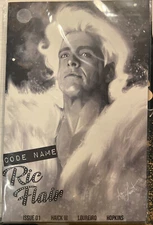 CODE NAME RIC FLAIR  #1 Black and White Trade Whatnot Exclusive. NM