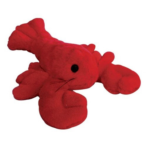 Grriggles, Dog Puppy Plush Squeaky Toy, Red Lobster, Catch Of The Day
