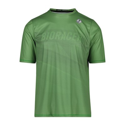 BIORACER Off Road Radtrikot Kurzarm Fahrradtrikot Radshirt Herren Grün Gr. L