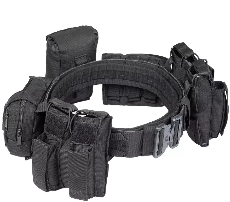 Tactical Battle Belt 7 In 1 Law Enforcement Tactical Duty