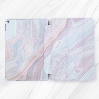 Pastel Pink Girl Marble Case For iPad Air Pro 11 Mini 