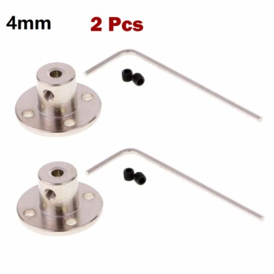 2 Flange Rigid Shaft Coupling Coupler collar Clamp bracket Motor joint connector