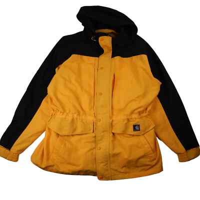 Carhartt C48 Mens XL Soft Shell Jacket Yellow | eBay
