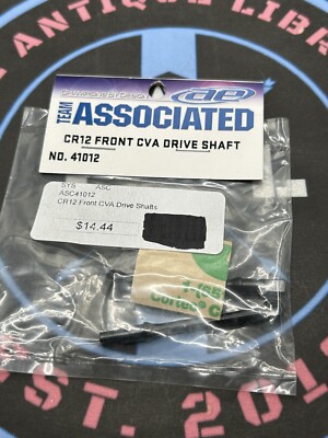 Team Associated. CR12 FRONT CVA DRIVE SHAFT. Item #41012 New Old Stock.