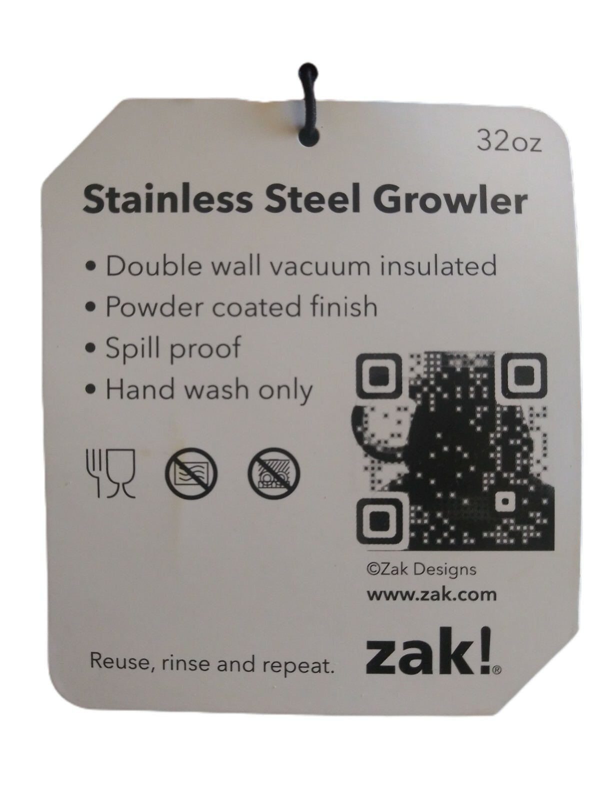 Zak Classic Star Wars 32oz. Double Wall Insulated Growler Thermos