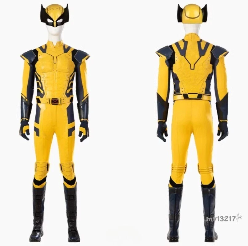 Росомаха Дэдпул 3 Джеймс Хоулетт Логан косплей костюм наряд с доспехами лот - Изображение 3 из 4