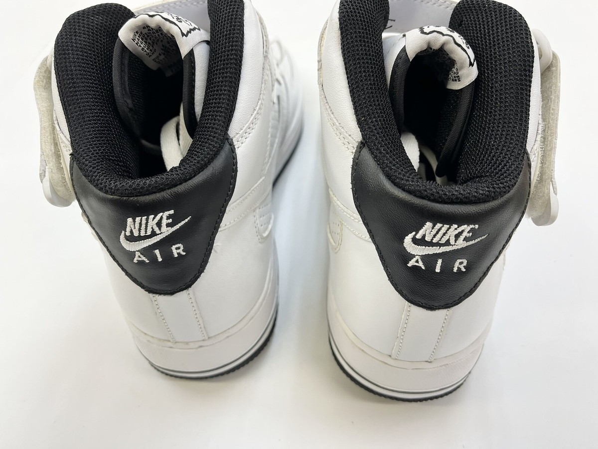 Nike Air Force 1 Mid ID 2006 Premium Leather Nike Air Force 1 Mid iD Black for Sale | Authenticity  main image 3