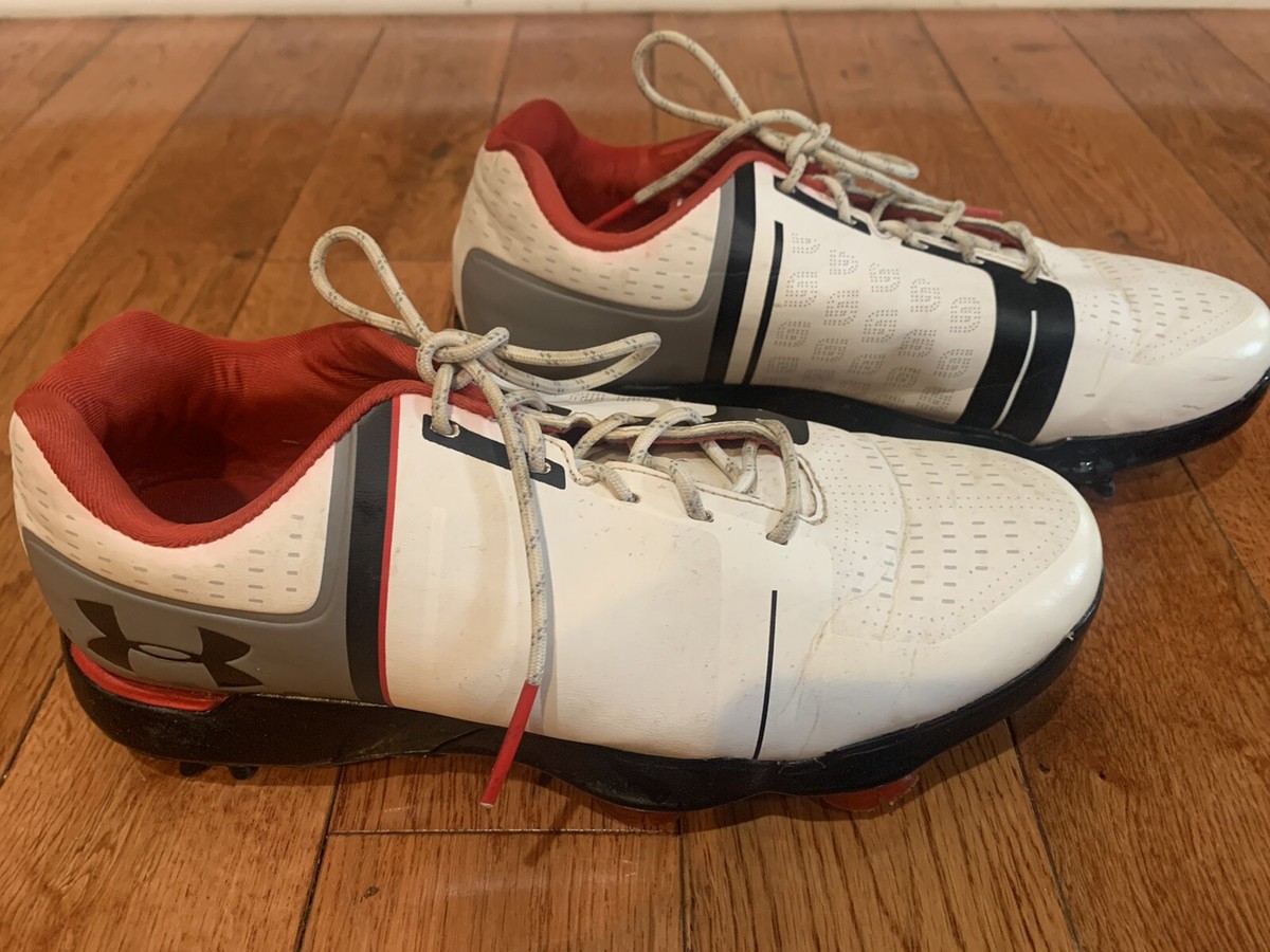 Under Armour Jordan Spieth One Junior Golf Shoes 1301154-108 Size 5Y White