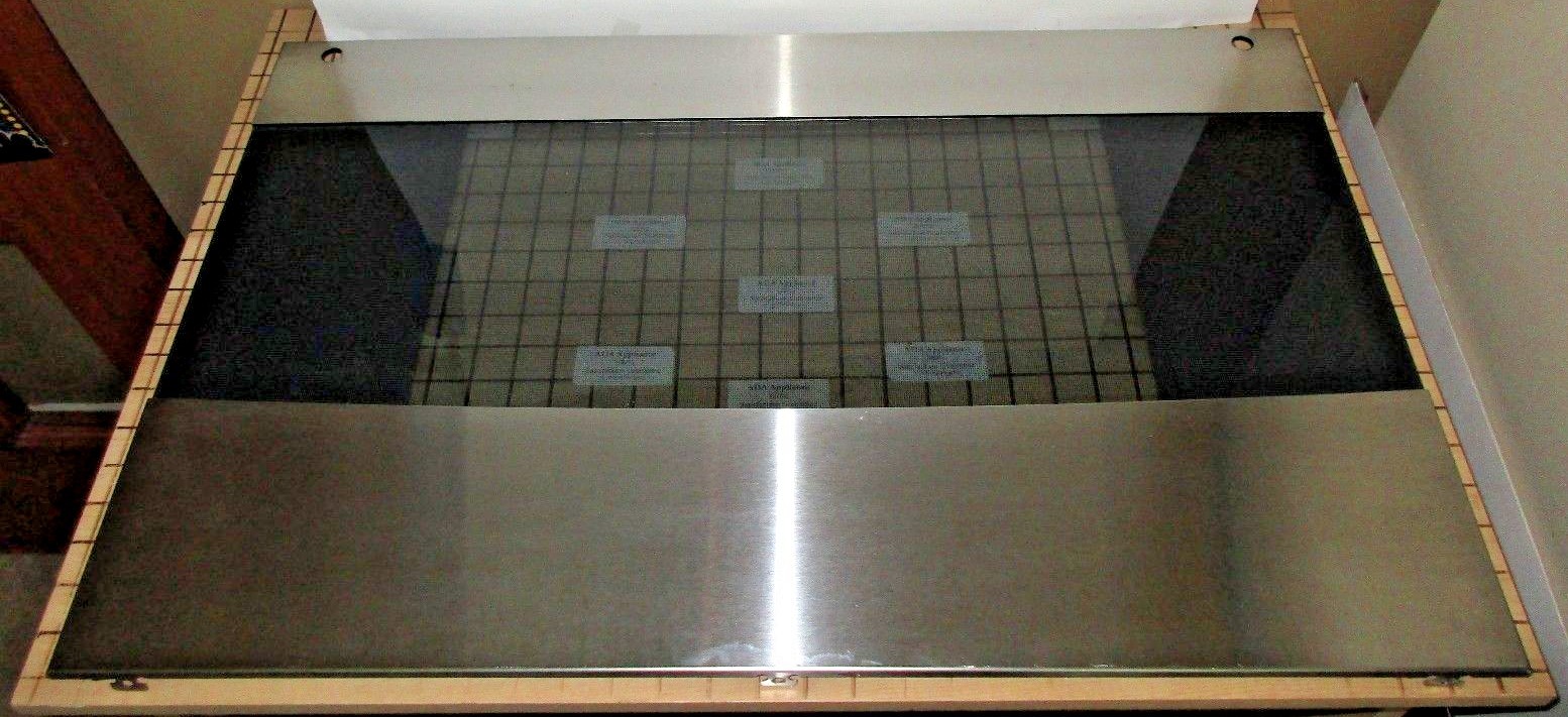 Thermador RDSS30RS / RDF30RS Range Outer Door Glass SS 00414187, 1433