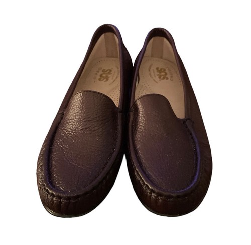 Mocassini scarpe comode SAS Tripad 7.5N in pelle marrone stretti - Foto 2 di 8