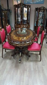 Sala Da Pranzo In Stile Francese Tavolo 6 Sedie Ebay