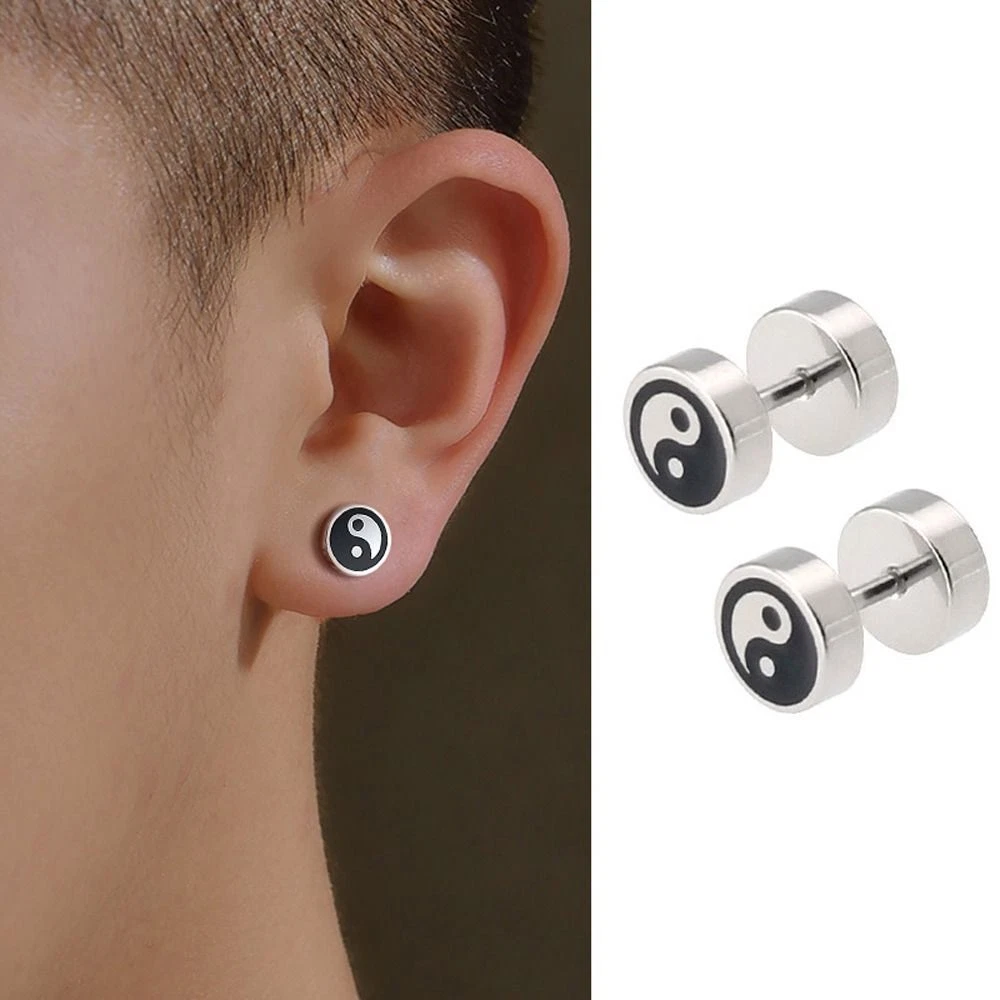 Mens shop earrings ebay