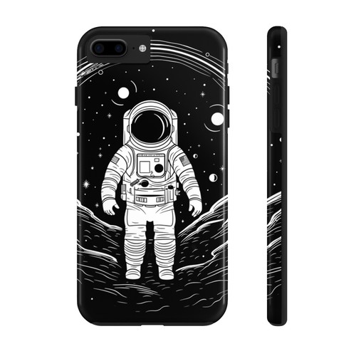 iPhone Case Astronaut Case for iPhone 14 13 Pro Max 12 11 7 8 XS XR Cover Tough - Picture 2 of 43