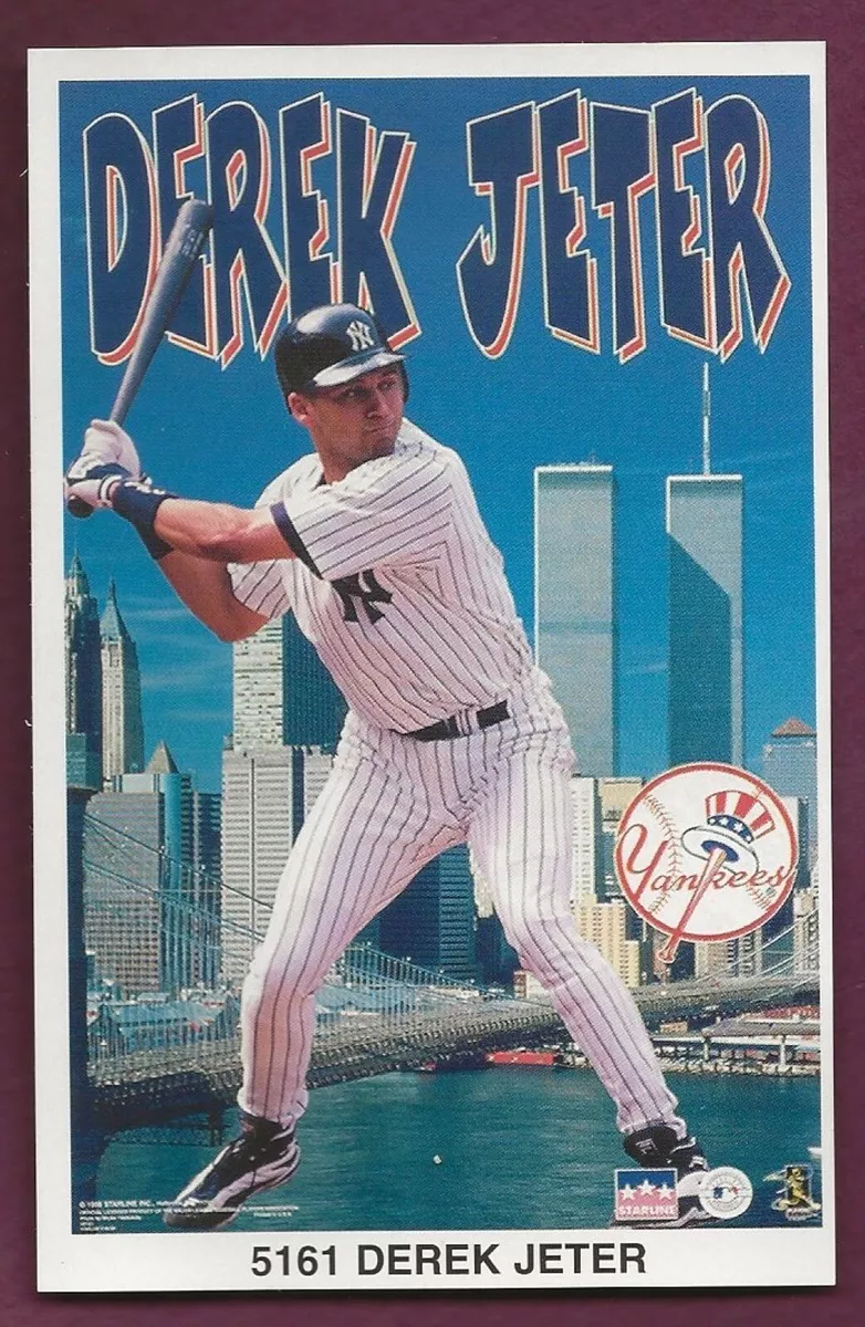 Starline Derek Jeter New York Yankees "5" x 3 1/4" Mini Poster | eBay