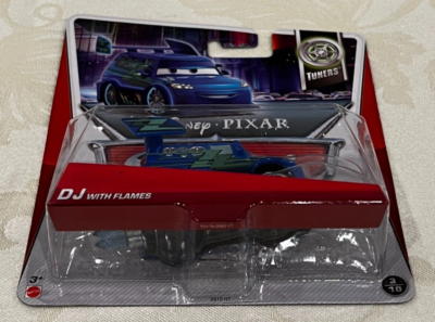 Disney Pixar Cars Tuners Series DJ With Flames 3 2012 for sale