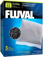 Fluval C2 Activated Carbon Aquarium Filter Media 3-Pack Replacement 14011