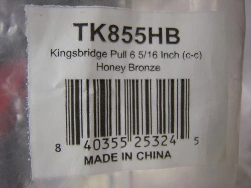 4 yes 4 Top Knobs TK855HB Kingsbridge Pull 6 5/16" (c-c) Honey Bronze - Picture 2 of 6