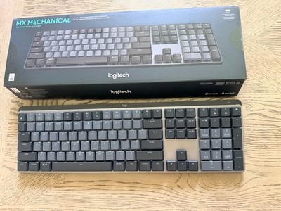 Logitech MX Mechanical Wireless Illuminated Performance Keyboard, Clicky