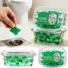 30-300PCS Bio-Enzyme Drain Deodorizer Capsules, Drain Odor Eliminator Pods