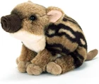 Baby Japanese Wild Boar Realistic Fluffy Sitting Plush 13.5cm Colorata Japan