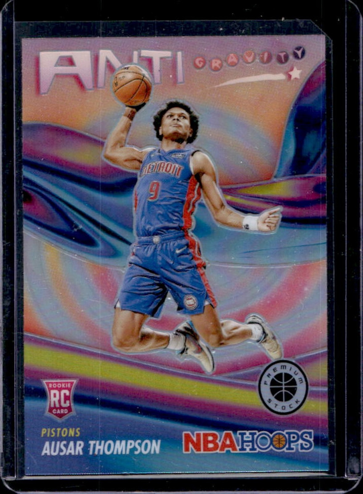 2023-24 Hoops Premium Stock Ausar Thompson Anti Gravity RC Silver Prizm #8