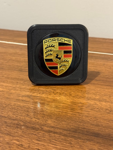 Porsche Cayenne, Macan 2" Hitch Cover Plug Full Color