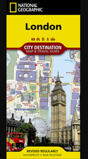 National Geographic: London City Destination travel map