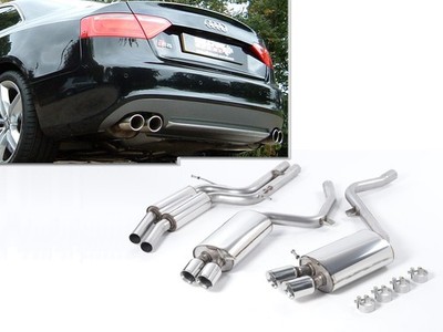 Milltek Sportauspuffanlage Audi S5 Coupe, B8 2007-2011, 4x80mm rund
