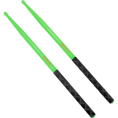 Leichte 5A Nylon Drumsticks für Drum Set, Grün - Hochwertige Percussion Zubehör