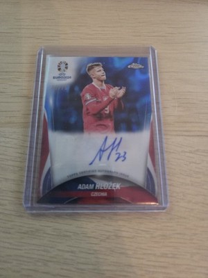 Adam Hlozek, 2024 Topps Chrome, Auto, Blue Wave, /75
