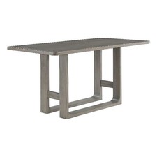 Toscana Gray Wood Counter Height Dining Table