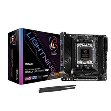 ASRock B650I Lightning WiFi AMD AM5 Mini-ITX Motherboard, Mini ITX, Black