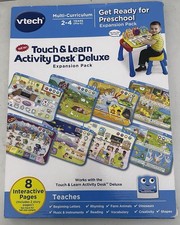 VTech Touch And Learn Activity Desk Get Ready For Pre School Ages 2-4 Pre K
